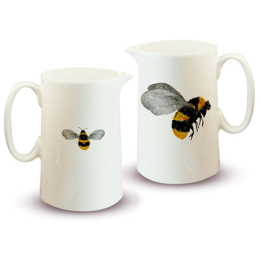 Bee jug Art by Chloe Gardner