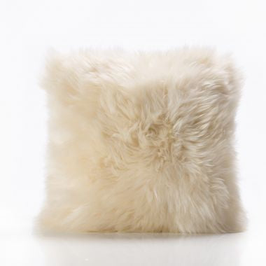 Bowron Sheepskin Single Sided Long Wool Cushion 50cm x50cm