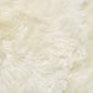Bowron Sheepskin Ivory Gold Star Long Wool  Single Rug 105cm